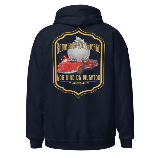Bomberos De Chicago Truck Co (Hoodie) Hose & Bones Graphic Designs