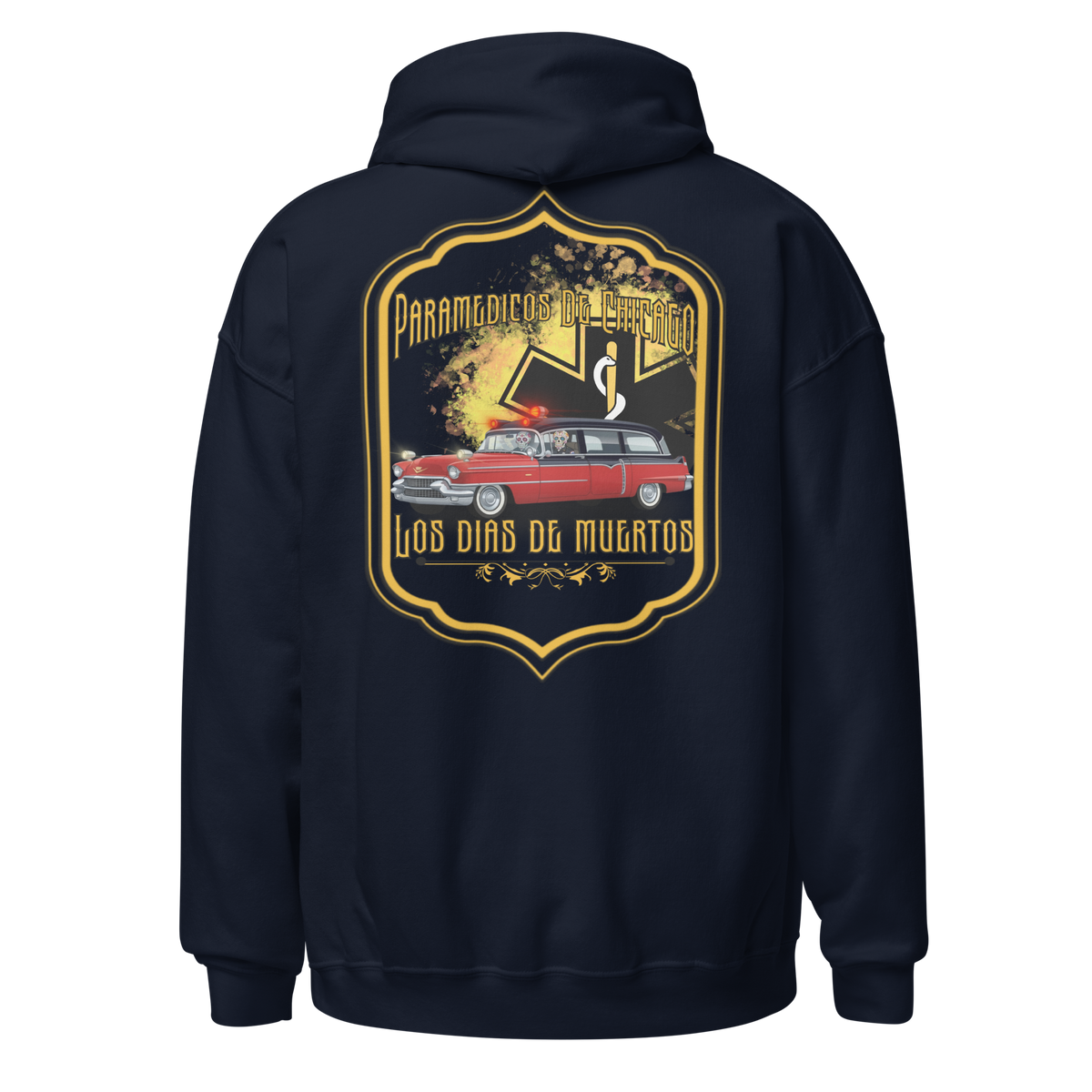 Paramedicos De Chicago (Hoodie) Hose & Bones Graphic Designs