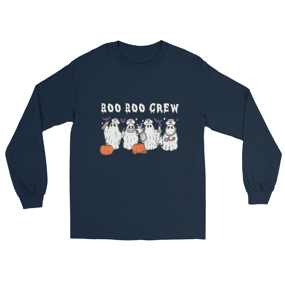 Boo Boo Crew (Longsleeve) Hose & Bones Graphic Designs