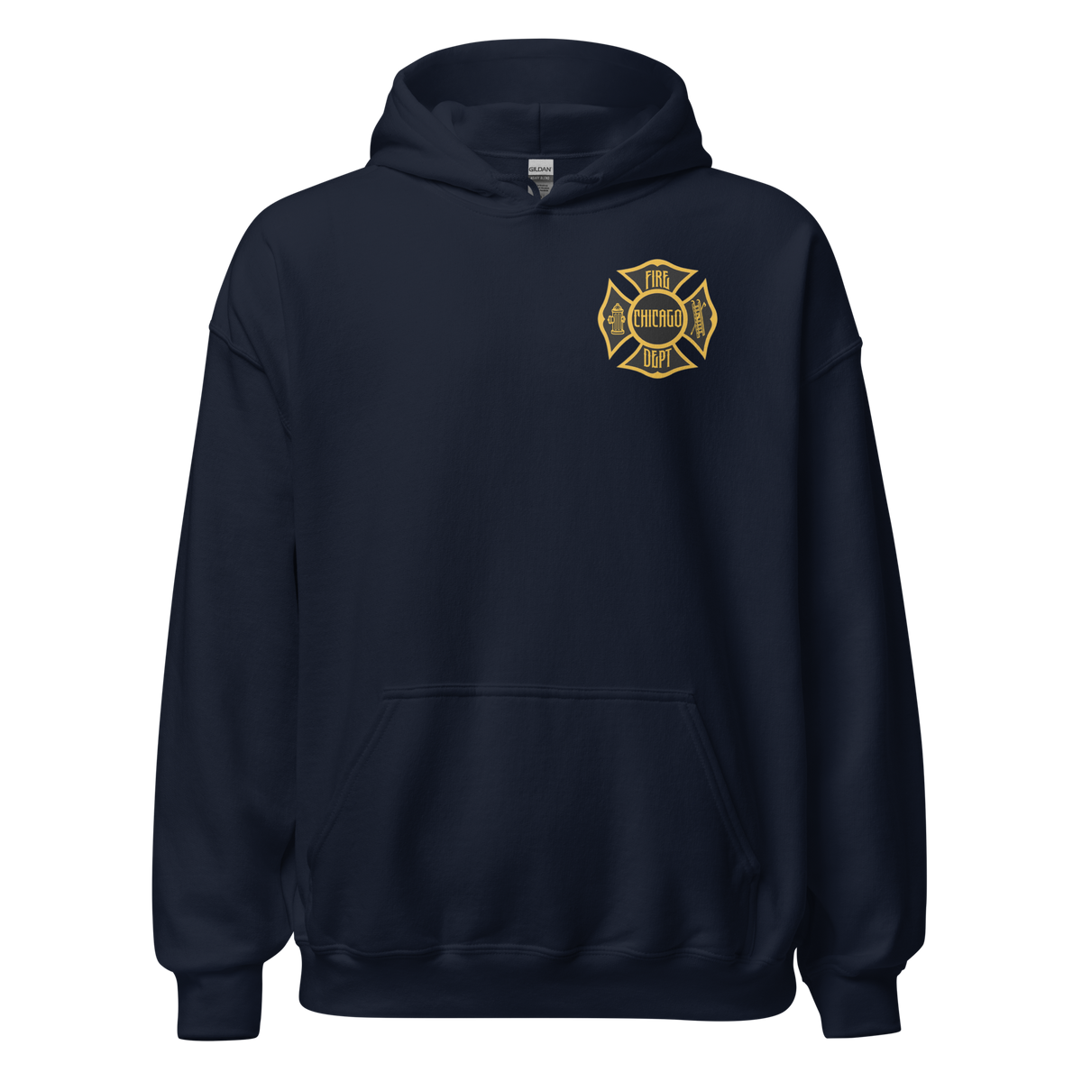 Bomberos De Chicago Truck Co (Hoodie) Hose & Bones Graphic Designs