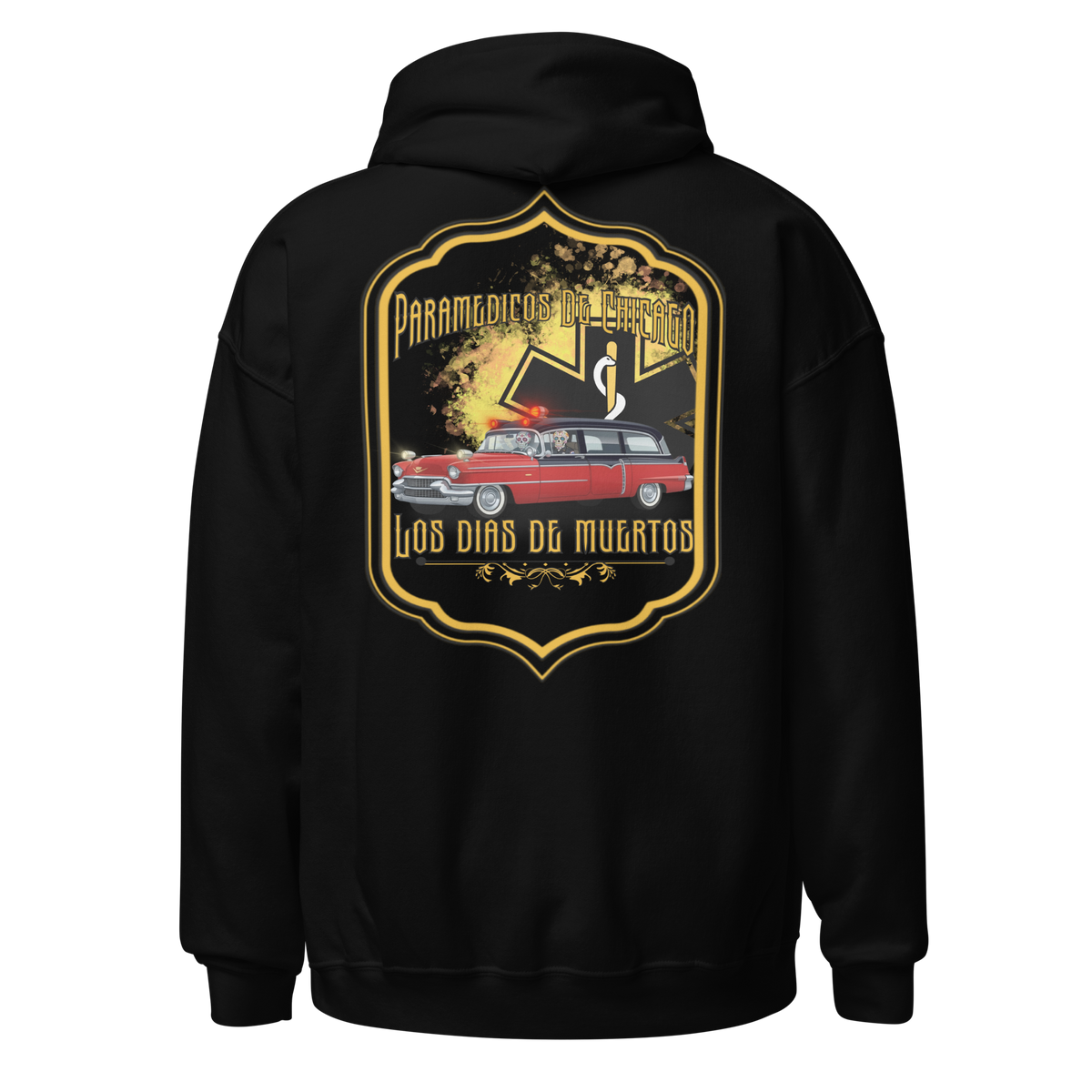 Paramedicos De Chicago (Hoodie) Hose & Bones Graphic Designs