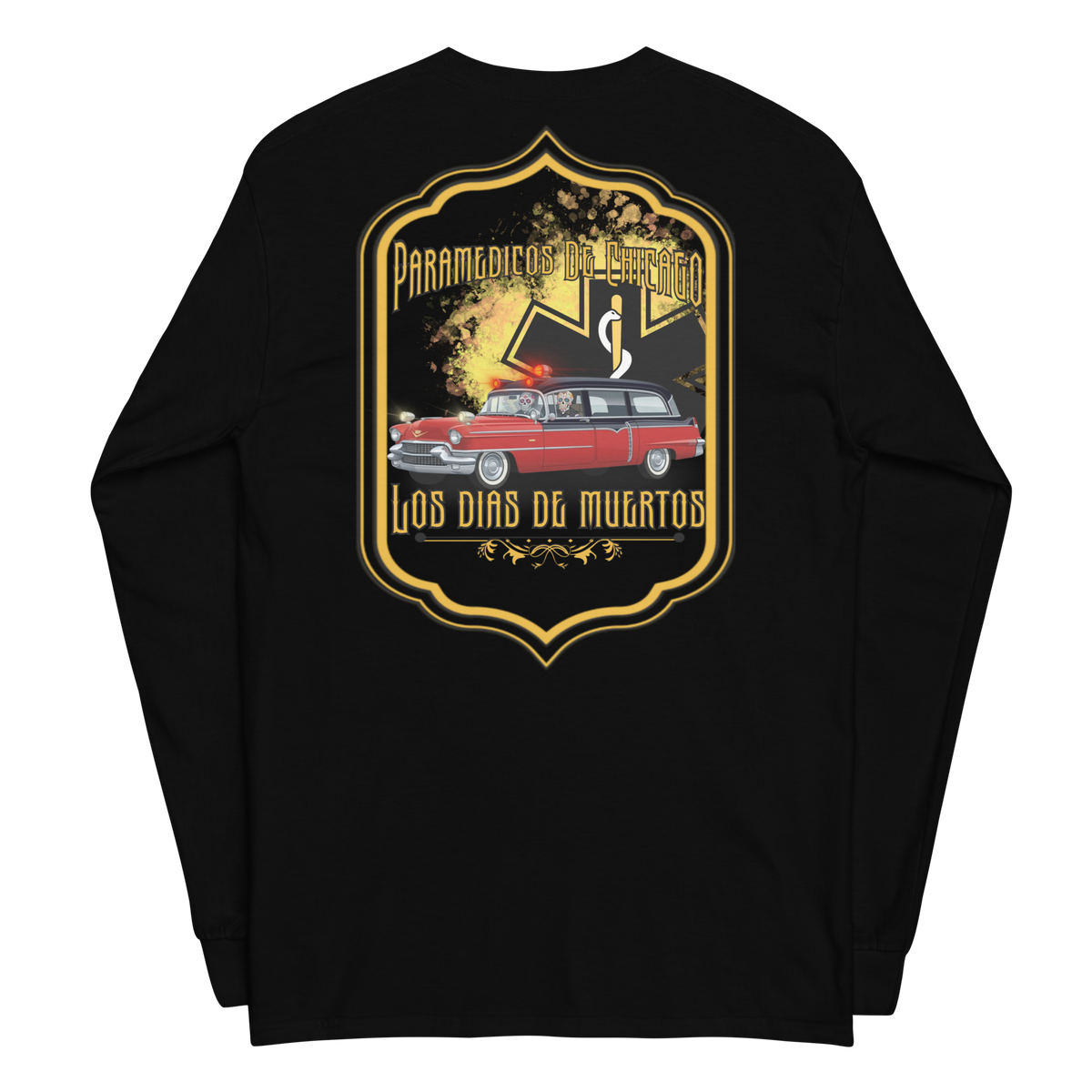Paramedico De Chicago (Long Sleeve) Hose & Bones Graphic Designs