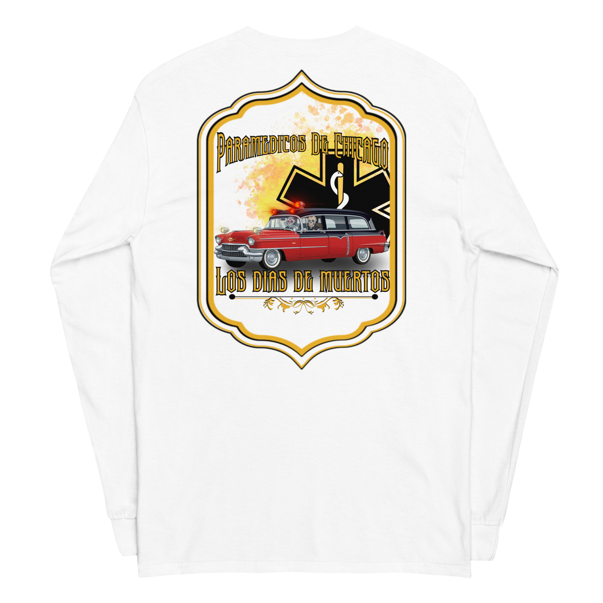 Paramedico De Chicago (Long Sleeve) Hose & Bones Graphic Designs