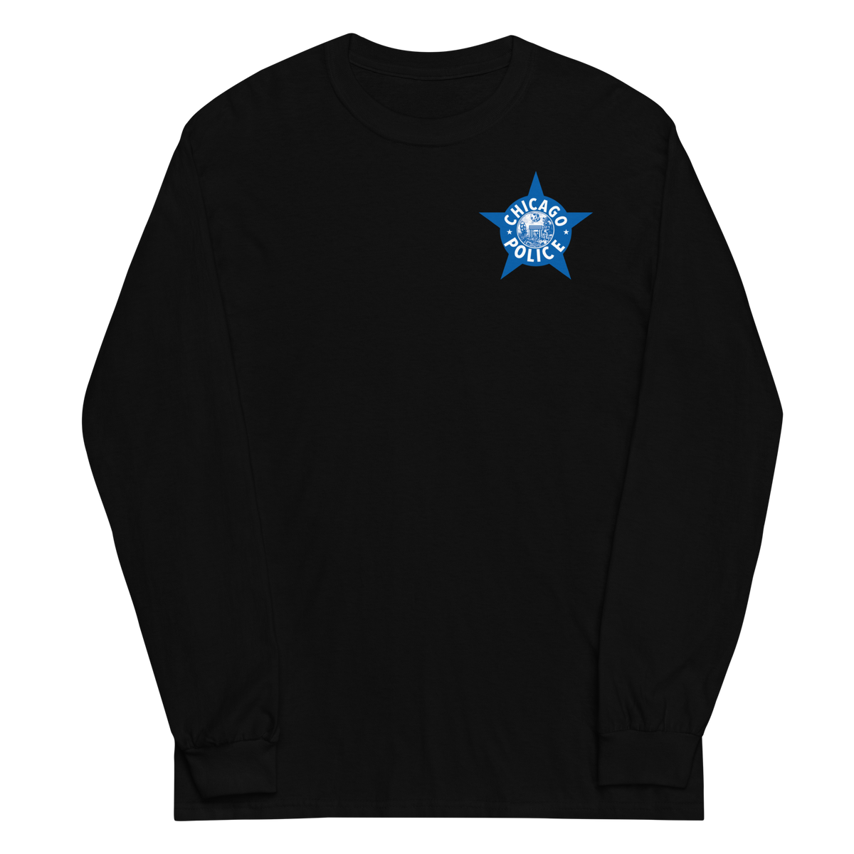 Policia De Chicago (Long Sleeve) Hose & Bones Graphic Designs