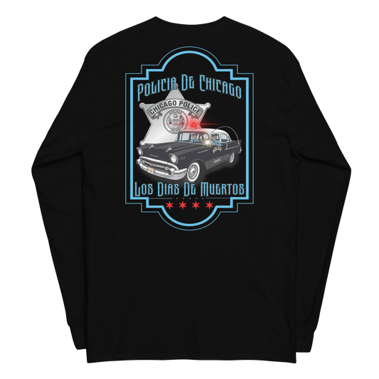 Policia De Chicago (Long Sleeve) Hose & Bones Graphic Designs