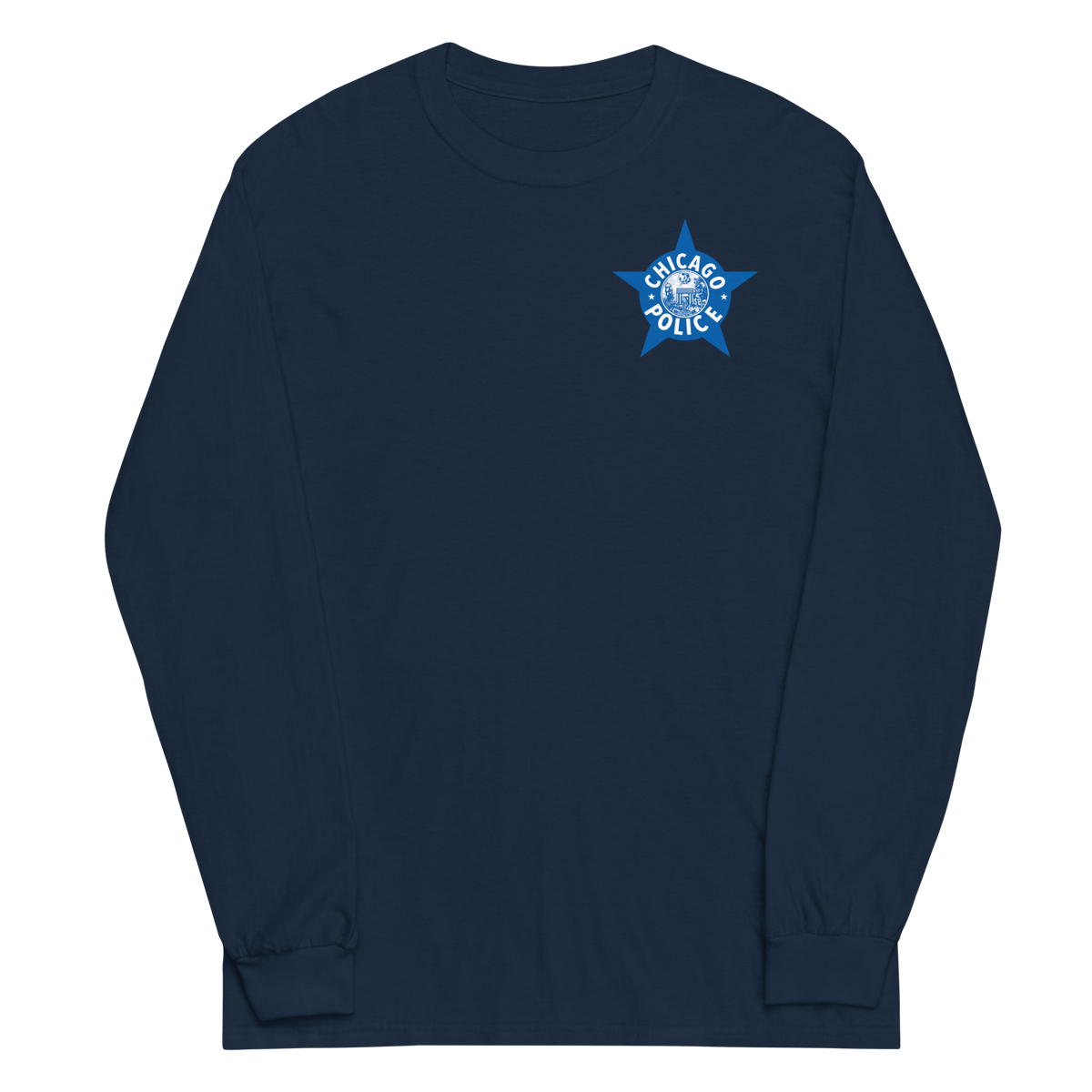 Policia De Chicago (Long Sleeve) Hose & Bones Graphic Designs