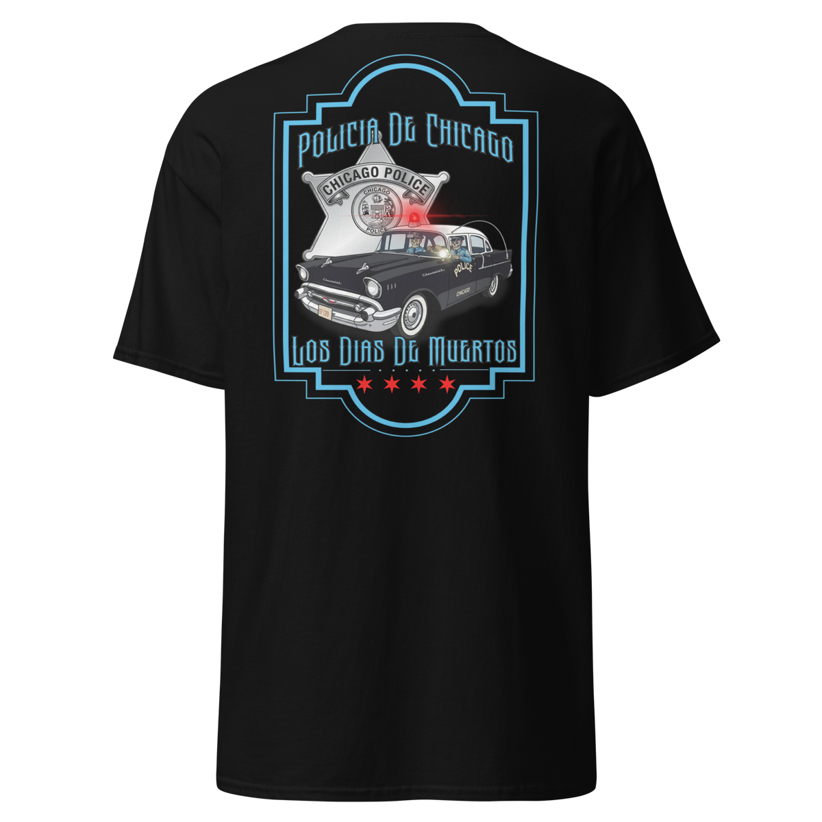 Policia De Chicago Hose & Bones Graphic Designs