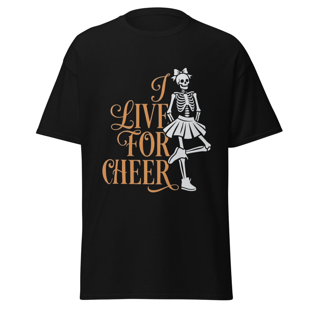 I Live for Cheer Hose & Bones Graphic Designs