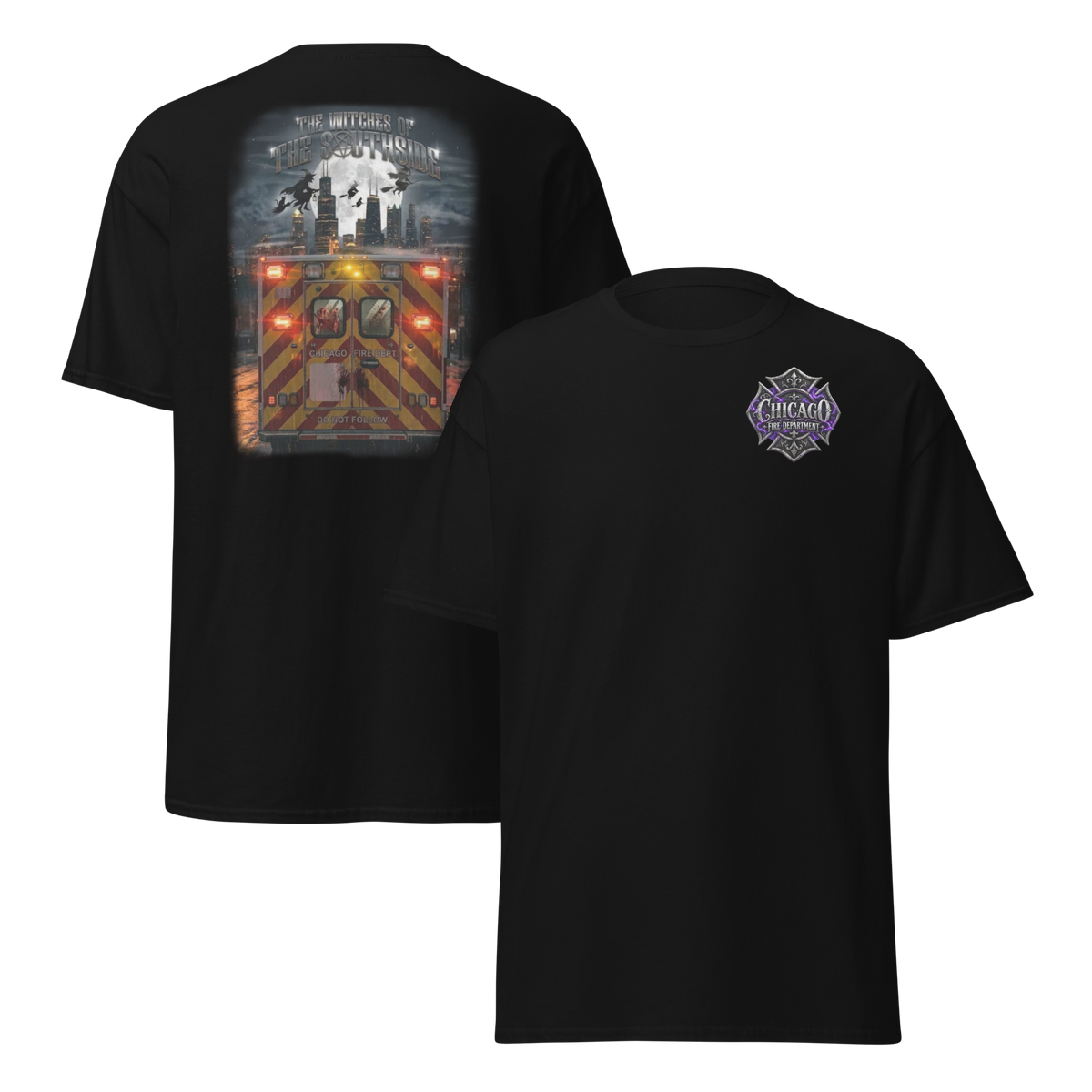 The Witches of the Southside Hose & Bones Graphic Designs