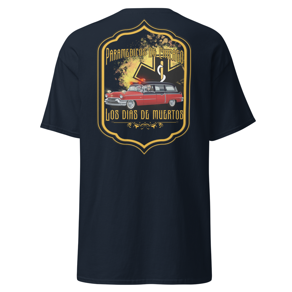 Bomberos De Chicago- Ambulance Co Hose & Bones Graphic Designs