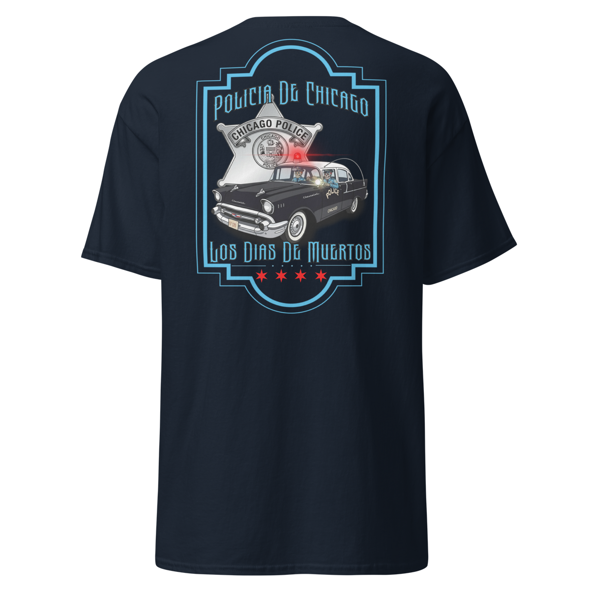 Policia De Chicago Hose & Bones Graphic Designs