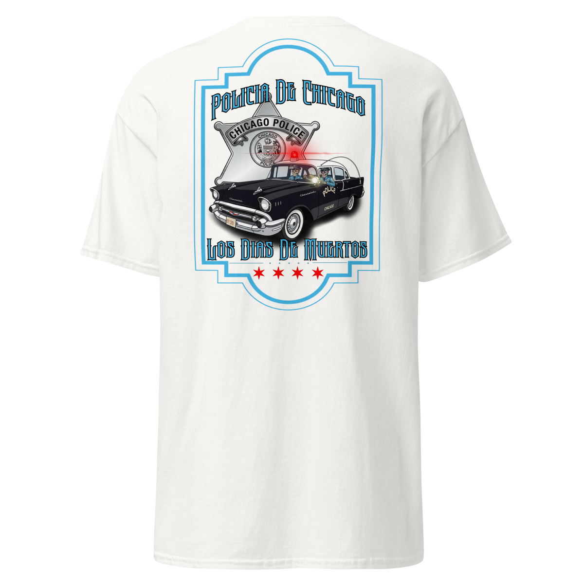 Policia De Chicago Hose & Bones Graphic Designs