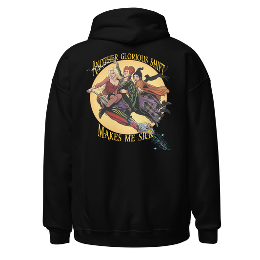 Another Glorious Shift (Hoodie) Hose & Bones Graphic Designs