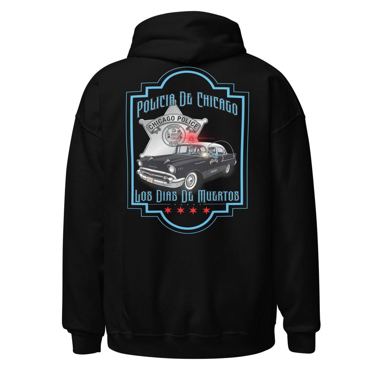 Policia De Chicago (Hoodie) Hose & Bones Graphic Designs