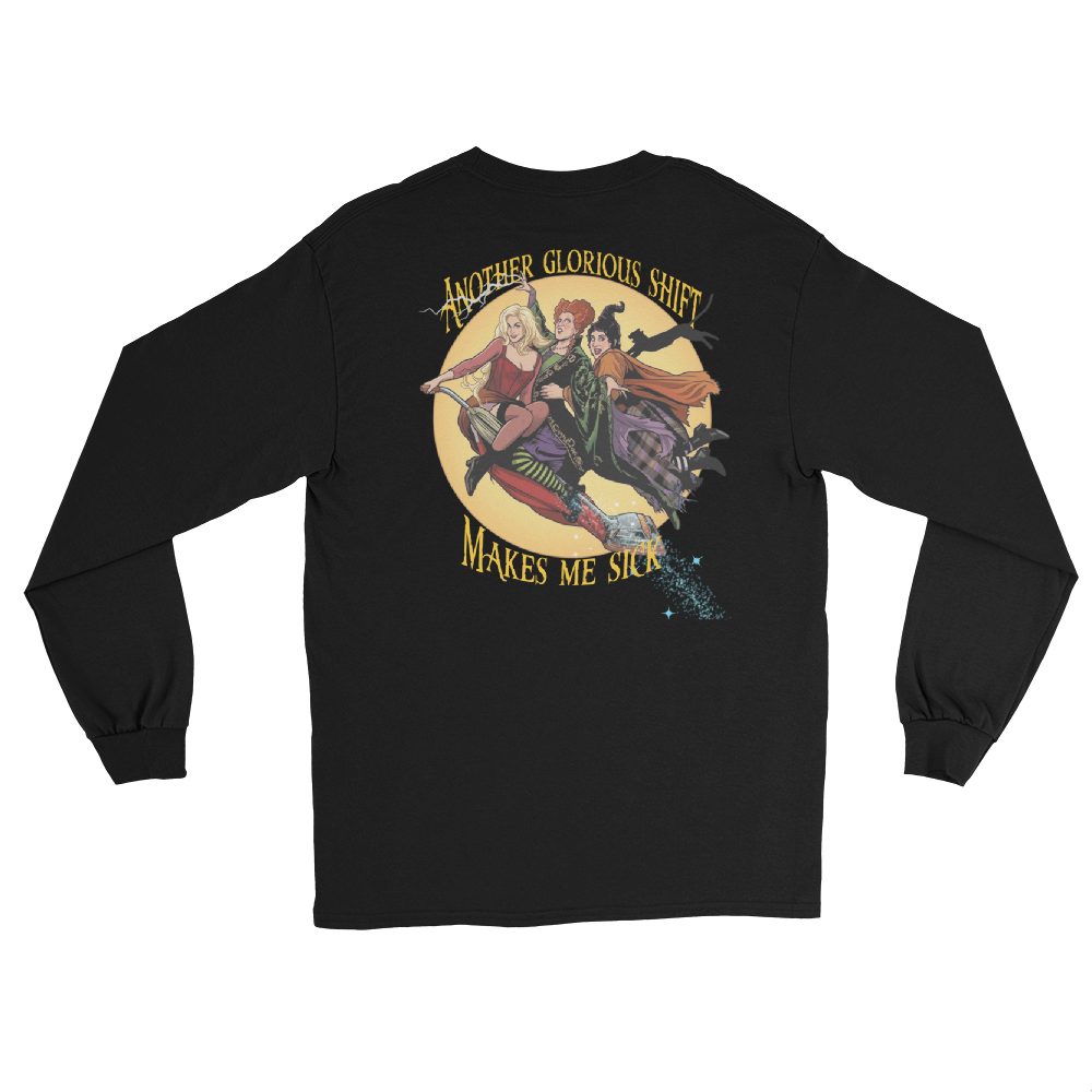 Another Glorious Shift (Longsleeve) Hose & Bones Graphic Designs