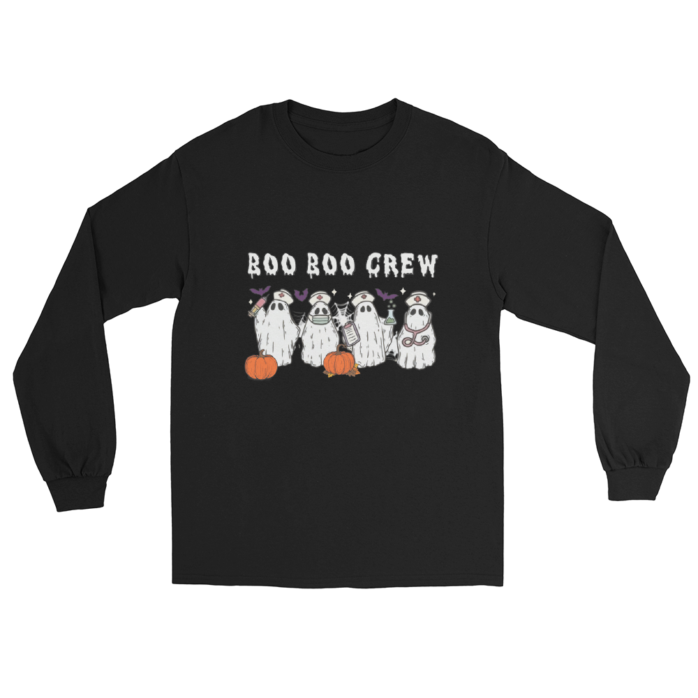Boo Boo Crew (Longsleeve) Hose & Bones Graphic Designs