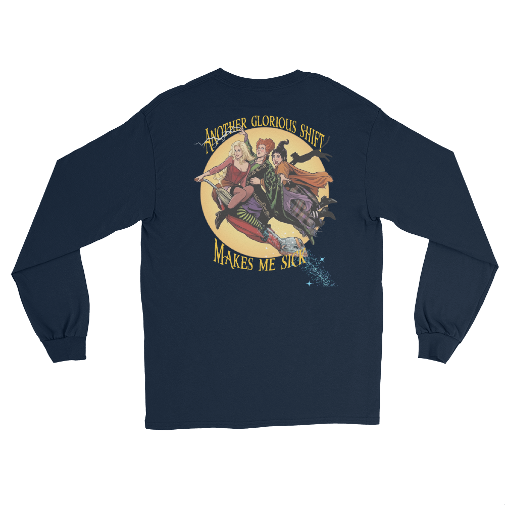 Another Glorious Shift (Longsleeve) Hose & Bones Graphic Designs