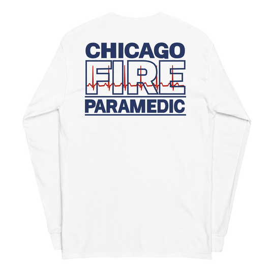 Chicago Fire Paramedic (Long Sleeve) Hose & Bones Graphic Designs